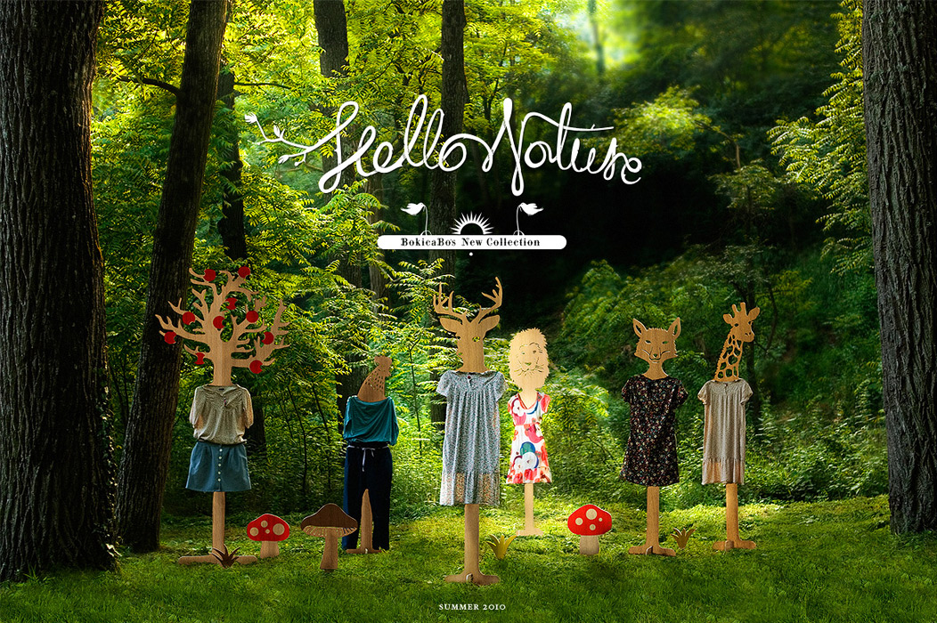 BokicaBo Hello Nature Campaign Identity