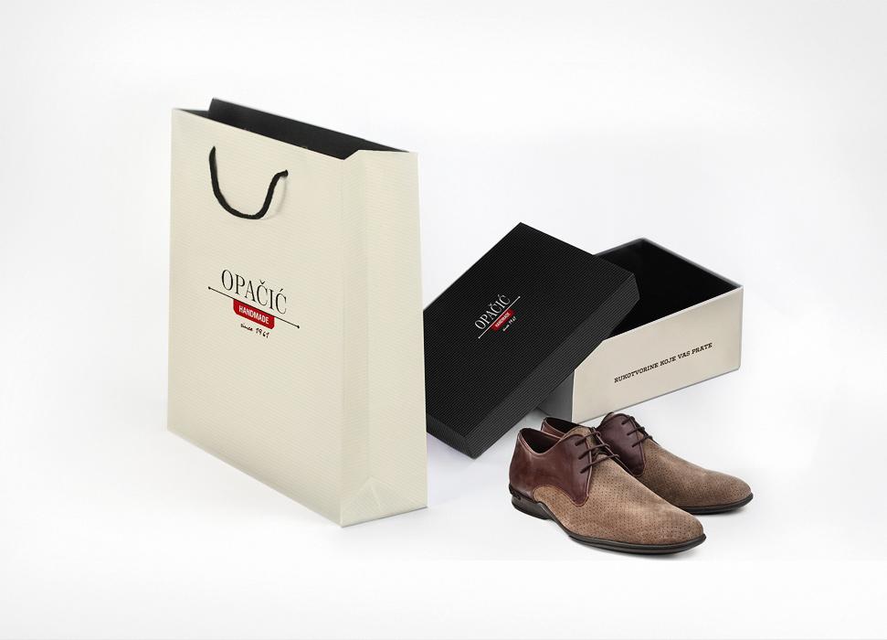 Opačić bag and shoe box