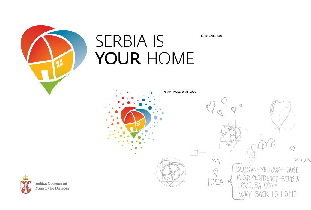 Serbian Government Ministry for Diaspora - Logo