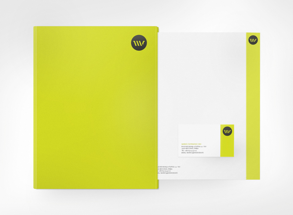 Wide View file Stationery